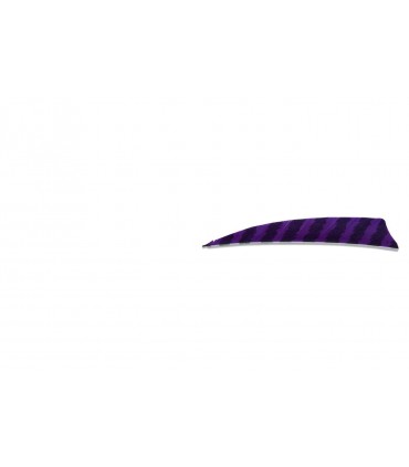 Plume BUCK TRAIL ou équivalent tigrée 4" Shield
