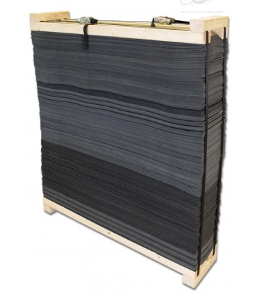 Cible multi lamelle Foam avec cadre bois AVALON