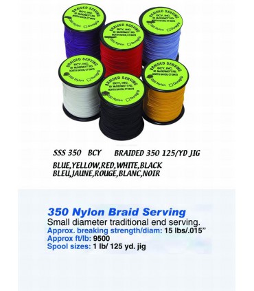Bobine tranche fil BCY Braid 350