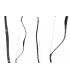 Recurve NOMAD Kingdom Carbone 48''