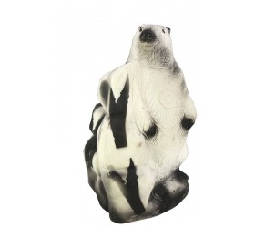 Cible 3D WILD LIFE Marmotte Blanche