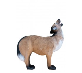 Cible 3D WILD LIFE Loup qui Hurle