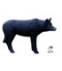 Cible 3D SRT Loup Noir