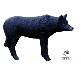 Cible 3D SRT Loup Noir