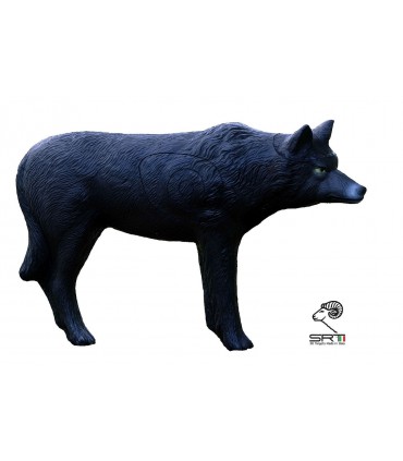 Cible 3D SRT Loup Noir