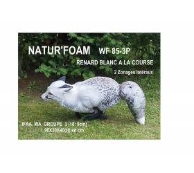 Cible 3D NATURFOAM Renard Blanc