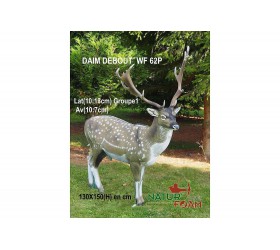 Cible 3D NATURFOAM Daim Debout