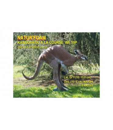 Cible 3D NATURFOAM Kangourou