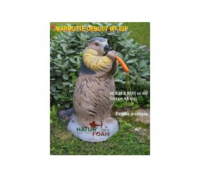 Cible 3D NATURFOAM Marmotte Debout