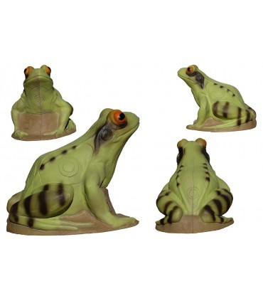 Cible 3D 3 DI  Grenouille Blue
