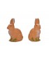 Cible 3D BEIER Lapin Assis