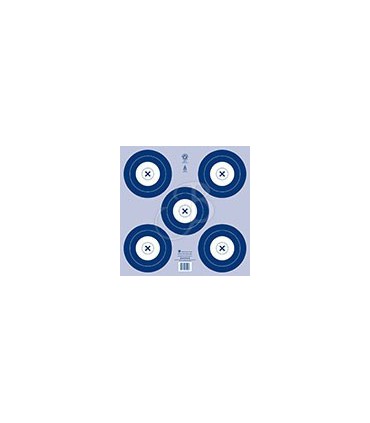 Blason BIG ARCHERY  IFAA  5 Spots