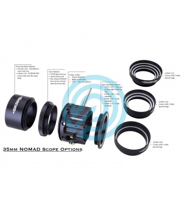Scope accessoire SHREWD ARCHERY Bague Scopage + Part Soleil