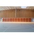 Mur de tir avec élargisseur bandes paille