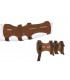 Bracelet BUCK TRAIL Cuir long 28 cm