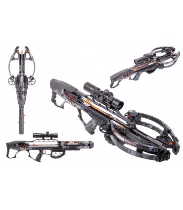 Arbalete 'BALLISTIC' 355fps CAMO 185lbs,SCOPE & ACCESORIES