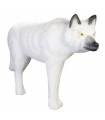 Cible 3D SRT Loup Blanc