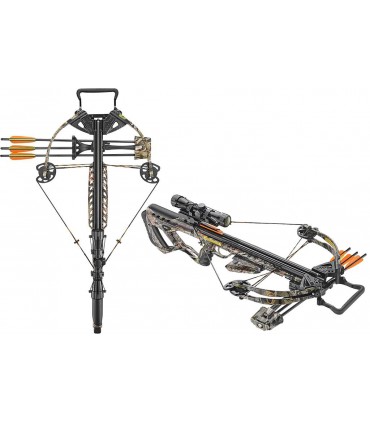Arbalète EK POELANG Guillotine M+ Camo 185 lbs / 370 fps