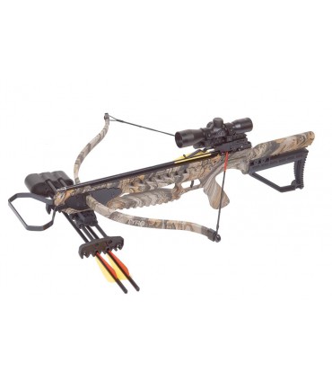 Arbalète CENTERPOINT Tyro 175 lbs  245fps avec Lunette et Accessoires