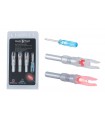 Encoche BUCK TRAIL Lumineuse Ø 6.2 mmTaille S (lot de 3)