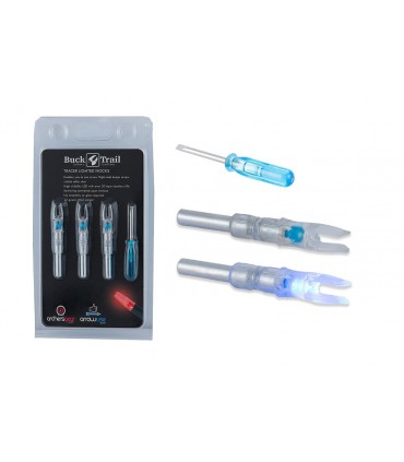 Encoche BUCK TRAIL Lumineuse Ø 6.2 mmTaille S (lot de 3)