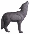 3D GREY WOLF HOWLING