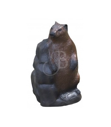 Cible 3D AA Marmotter Debout