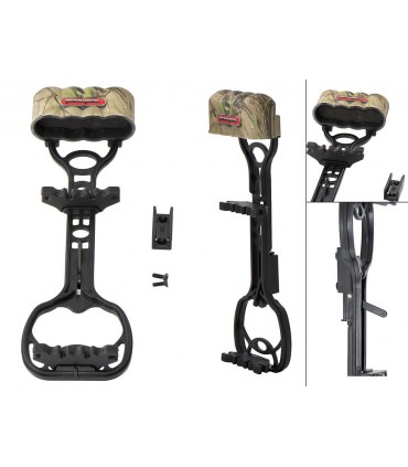 Carquois MAXIMAL 4 FLECHES /DOUBLE GRIPPER NOIR