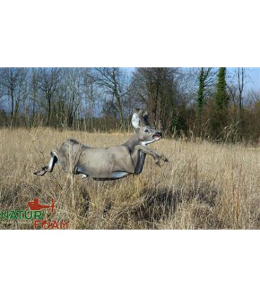 Cible 3D NATURFOAM Biche qui court