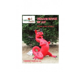 Cible 3D NATURFOAM Dragon Rouge