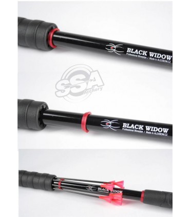 Sarbacane ALEXBOW Black Widow Professionnel 122 cm Ø16 mm