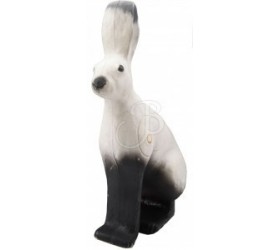 Cible 3D AA Lapin Assis Blanc