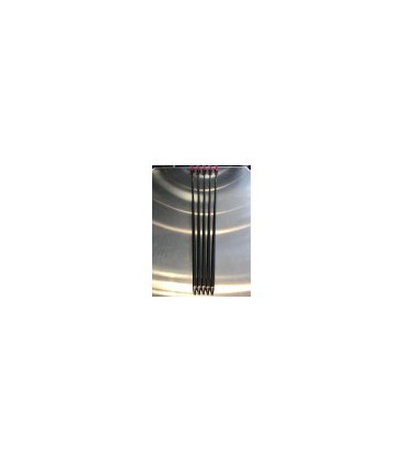 Flèches Tir à Cheval UA Ø 6.2 mm 4 Plumes Hélicoïdale