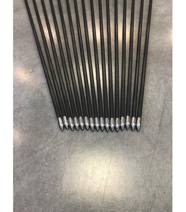 Flèches Tir à Cheval UA Ø 4.2 mm 4 Plumes Hélicoïdale