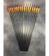 Flèches Tir à Cheval UA Ø 4.2 mm 4 Plumes Hélicoïdale