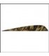 Plume BUCK TRAIL ou équivalent  4'' Camo Parabolique