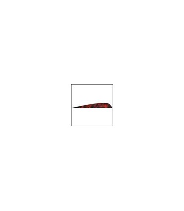 Plume BUCK TRAIL ou équivalent  4'' Camo Parabolique