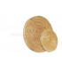 Cible ronde en PAILLE TRESSE VDM  dia. 128 cm 9 cm d'epaisseur
