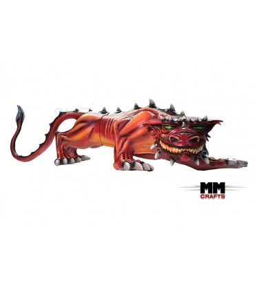 Cible 3D MMCRAFTS Trolldog Red