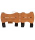 Bracelet BUCK TRAIL Double Pecan Wild