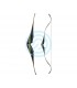Arc WHITE FEATHER Vermilion 62"