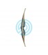 Arc WHITE FEATHER Cardinal Clear 60"