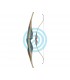 Arc WHITE FEATHER Cardinal Clear 60"