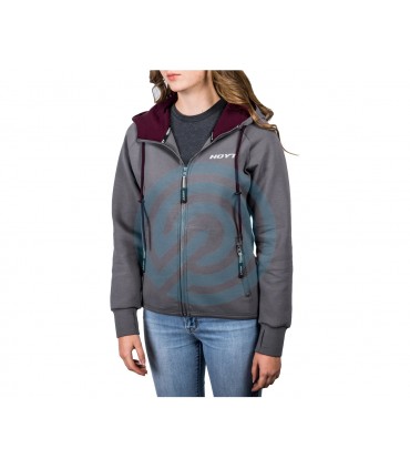 Sweet HOYT Ladies Hoodie Wine