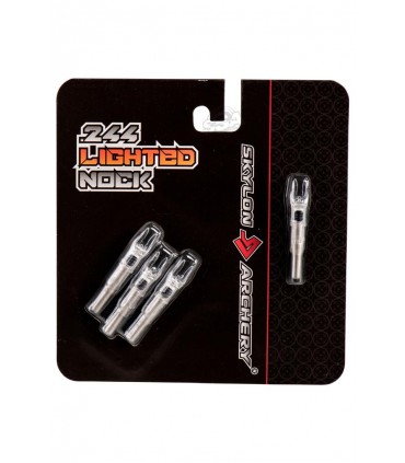 Encoche SKYLON Lumineuse Ø 6.2 mm .244 (lot de 4)