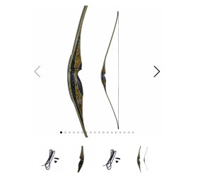 Long Bow WHITE FEATHER Rarog 66"