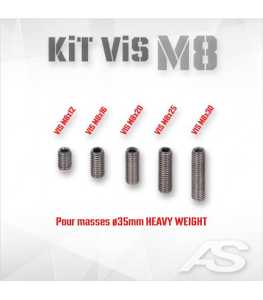 Kit Vis M8 Arc Systéme