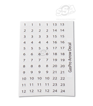 copy of Numérotation des fleches