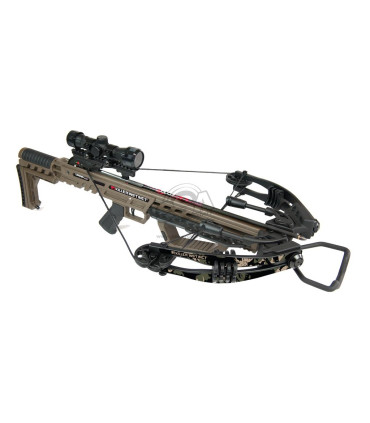 copy of Arbalete 'BALLISTIC' 355fps CAMO 185lbs,SCOPE & ACCESORIES