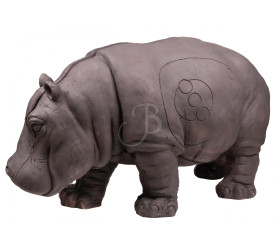 Cible 3D BOOSTER Hippopotame